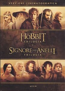 6 Dvd Box Cofanetto Trilogia LO HOBBIT + SIGNORE DEGLI ANELLI completa  nuovo | eBay