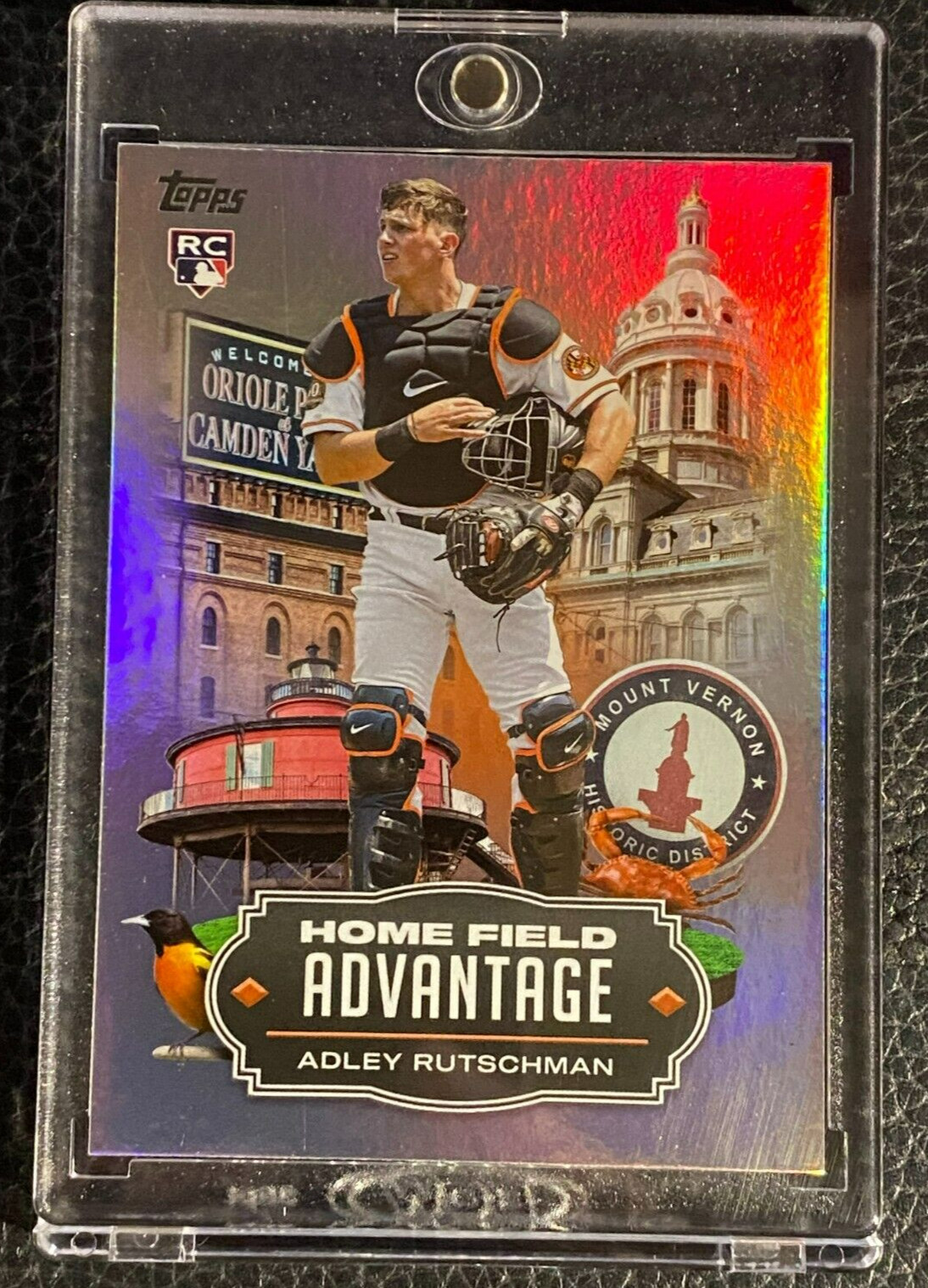 2023 Topps Home Field Advantage #HA8 Adley Rutschman Baltimore Orioles