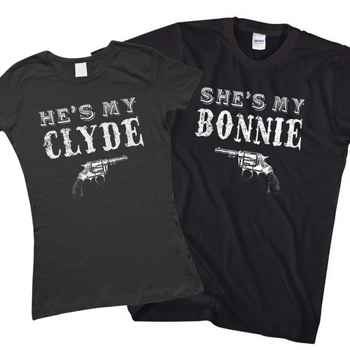 Bonnie and Clyde Matching Couples T 