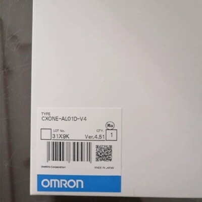 Omron CXONE-AL01D-V4 Programming Software Expedited Shipping NEW