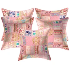 Indian Vintage Cushion Cover Ethnic Throw Pillow Case Hippie Gypsy Home Decor