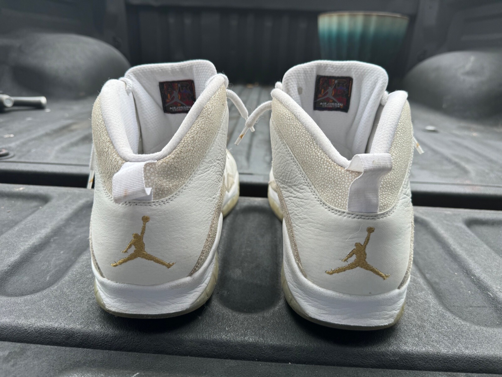 NBA Player Owned- OVO x Air Jordan 10 Retro White image 4