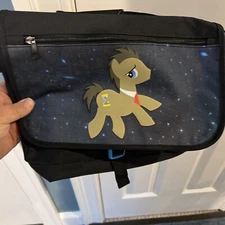 My Little Pony Dr. Whooves Messenger Bag Hot Topic Exclusive Rare 