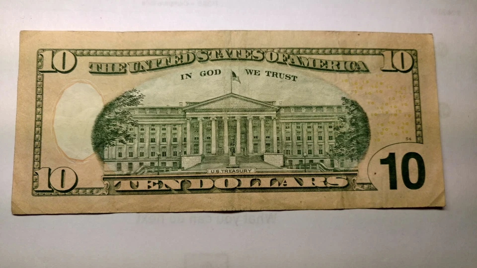FR 2040-B 2006 Federal Reserve Star Note Circulated Serial Number IB 01308139 *. - Image 2 of 4