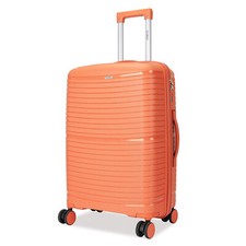 Large Suitcase Medium Cabin 4 Wheel Lightweight Luggage Hard Shell PP Big