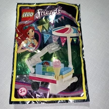 LEGO Friends Ice Cream Cart Minifigure Foil Pack Set 561605 (Bagged)
