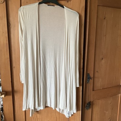 Comma  Cardigan Naturweiß Sommerware Superleicht Größe 36