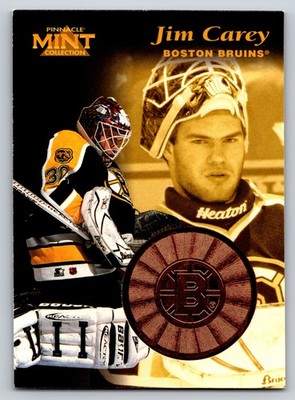 1996-97 Pinnacle Mint Collection #28 Jim Carey Bronze Boston Bruins
