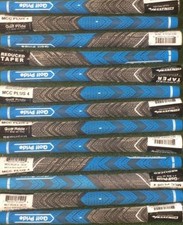 13PCS Golf Pride MCC Plus 4 Golf Grip Standard Size / Midsize Blue US NEW