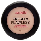 New Australis Ac Fresh And Flawless Pressed Powder Makeup - Premium Tan Matte