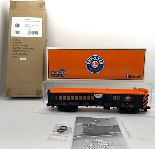 Lionel LionChief +2.0 2235080 Halloween Doodlebug Diesel Eng O #31 Nuevo Bluetooth | Condition: New