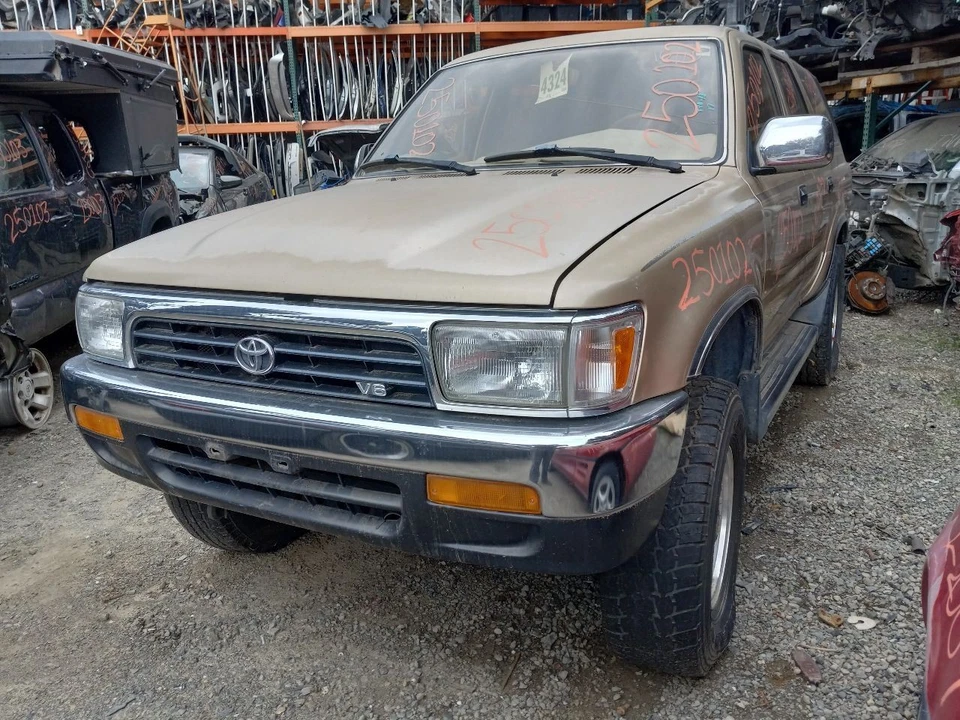 92 93 94 95 TOYOTA 4 RUNNER 3.0L ENGINE ASSEMBLY LONG BLOCK VIN V 4TH DIGIT 3VZE - Image 2 of 4