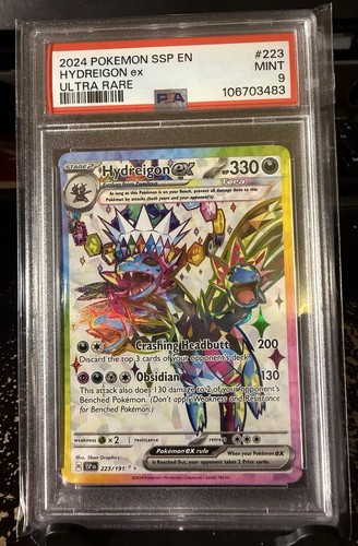 Hydreigon ex graded PSA 9 for sale on eBay