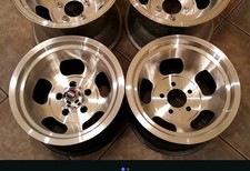 1970s 14x10 Us Indy Slot Mags Wheels 5x4.5 Ford Mopar