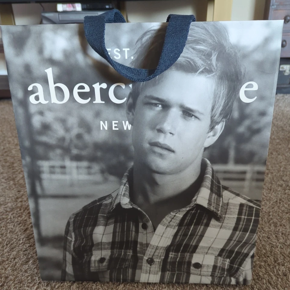 Bolso de compras vintage Abercrombie&Fitch Nueva York modelo 15,5x14 pulgadas Foto 4 de 4