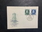 Germany Berlin 1951 FDC 1st day Cover Liberty Bell 10 pf + 30 Pf