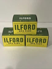 3x Ilford HP5 Plus Black and White Negative Film (35mm Roll, 36 Exp) Exp 09/28