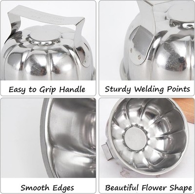 Fried Rice Press Mold Flower Shape Rics Mold Stainless Steel Egg Fried Rice P...