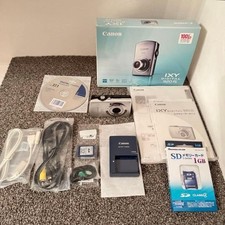 Canon IXY DIGITAL 920 IS Silver PowerShot SD880 IS DIGITAL IXUS 870 IS w/Box