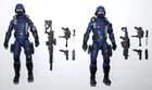 COBRA TROOPER - Figure Lot 4 - GIJOE CLASSIFIED SERIES RETRO 6" Scale 1/12