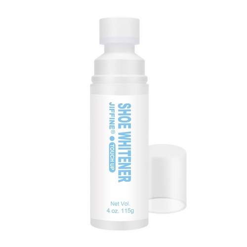 Sneaker White Cleaner & Restorer - 4 oz Liquid Cream for White Leather, Vinyl...
