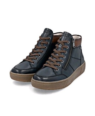 Remonte Noelani 70 Hi Top Sneaker Lace Boots D2T70 Navy EU 38 Women's 7 - 7.5 US