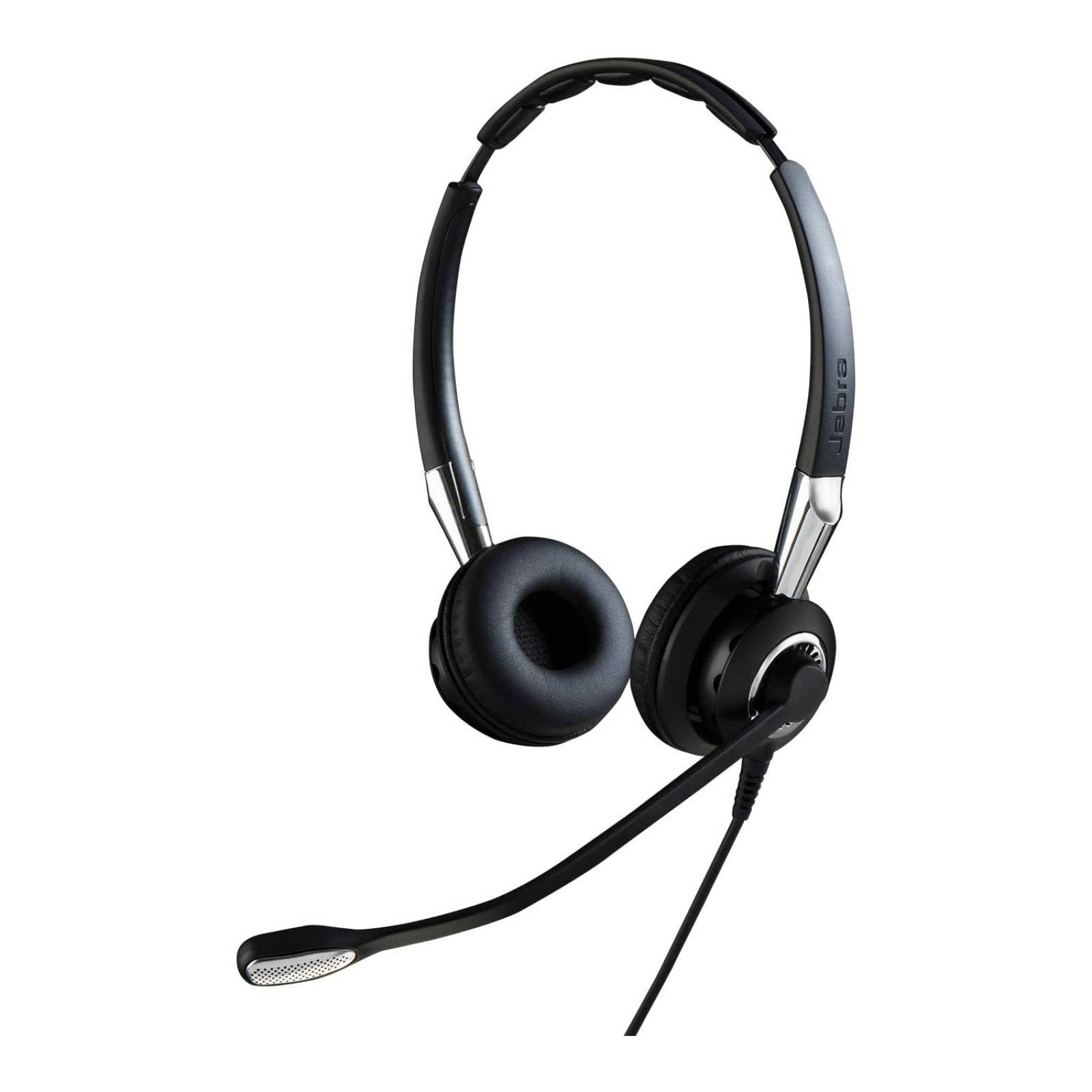 Jabra BIZ 2400 II Duo Headset Noise Cancelling Wired Quick Disconnect