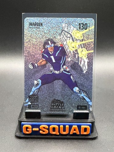 2026 Bo Jackson Battle Arena Warden Ice Icons Steel Battle Foil Cam Ward RC
