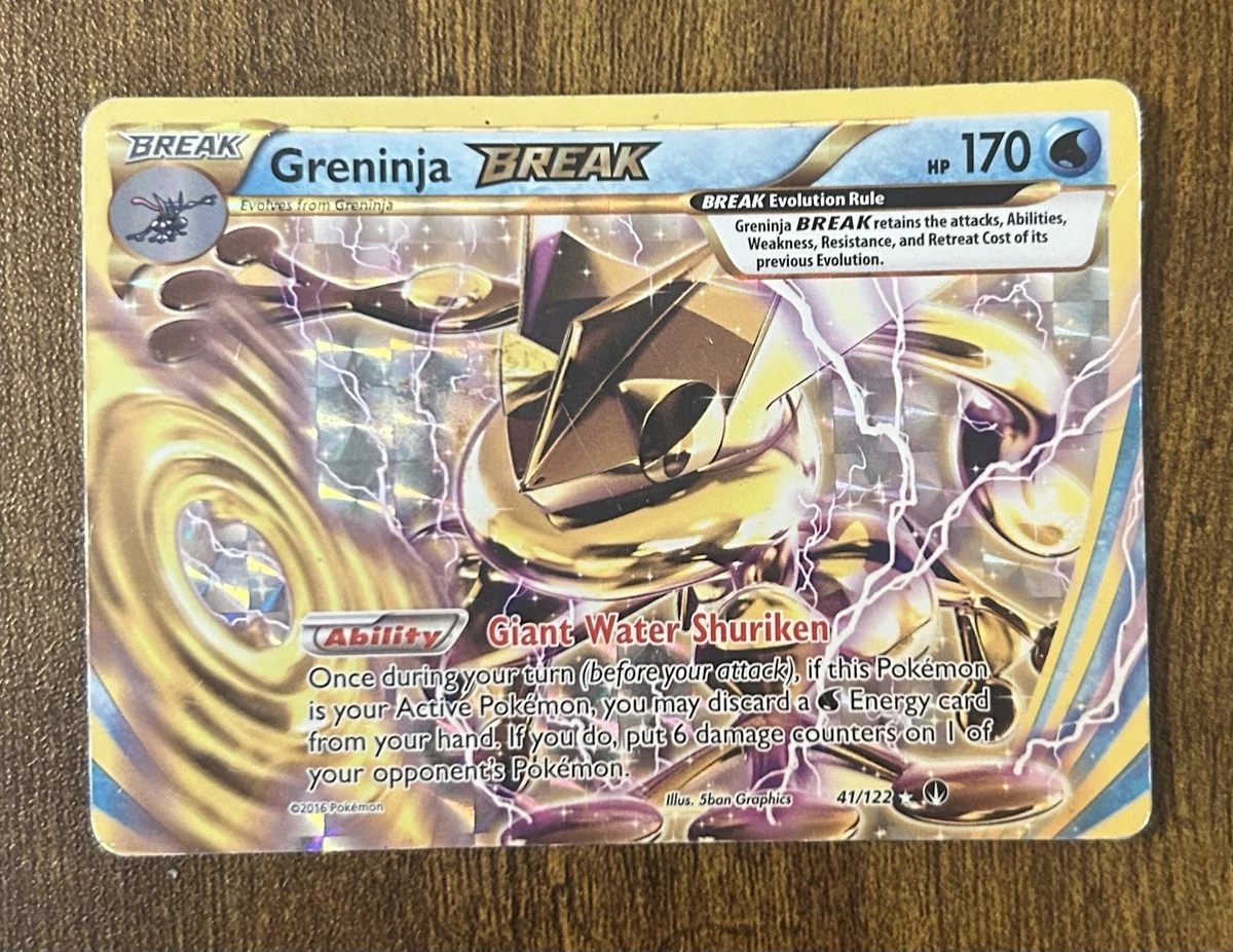 Greninja Break Pokémon TCG Cards for sale | eBay