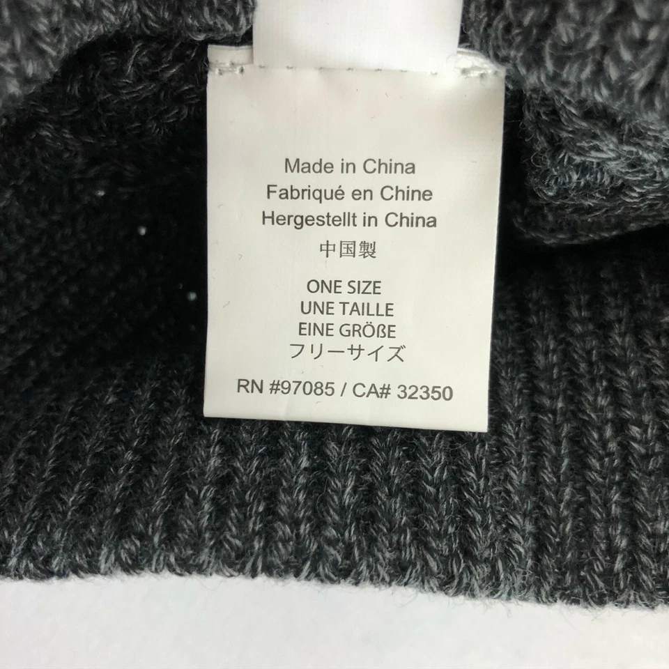 Gorro holgado Kaylie Slouch gris tejido con cable talla única Outdoor Research para mujer Foto 4 de 4