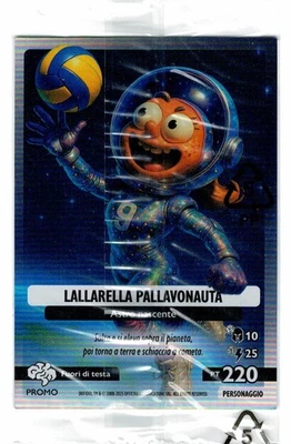 SKIFIDOL ITALIAN BRAINROT LALLARELLA PALLAVONAUTA CARD PROMO LIMITED EDITION