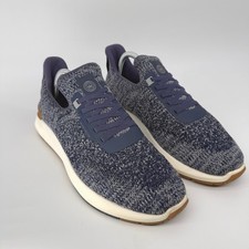 Peter Millar Apollo Sneakers Mens Navy Blue Knit Lace Up Walking Shoes