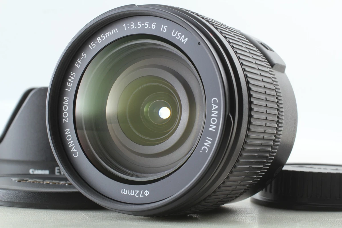 中古 Canon EF-S 15-85mm & 55-250mm レンズセット Canon EF-S 15-85mm Focal Camera Lenses for sale | eBay