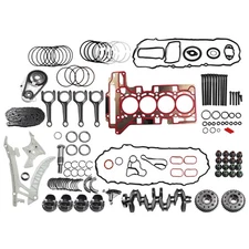 N20B20 2.0L Fits BMW 328i Engine Rebuild Piston Gasket Kits Crankshaft Con Rods