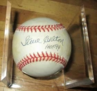 Steve Carlton Signed National League Baseball - JSA Certified