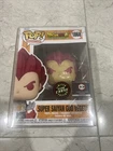 Funko POP! Animation:Dragon Ball-Super Saiyan God Vegeta Glow Chase W/protecter!