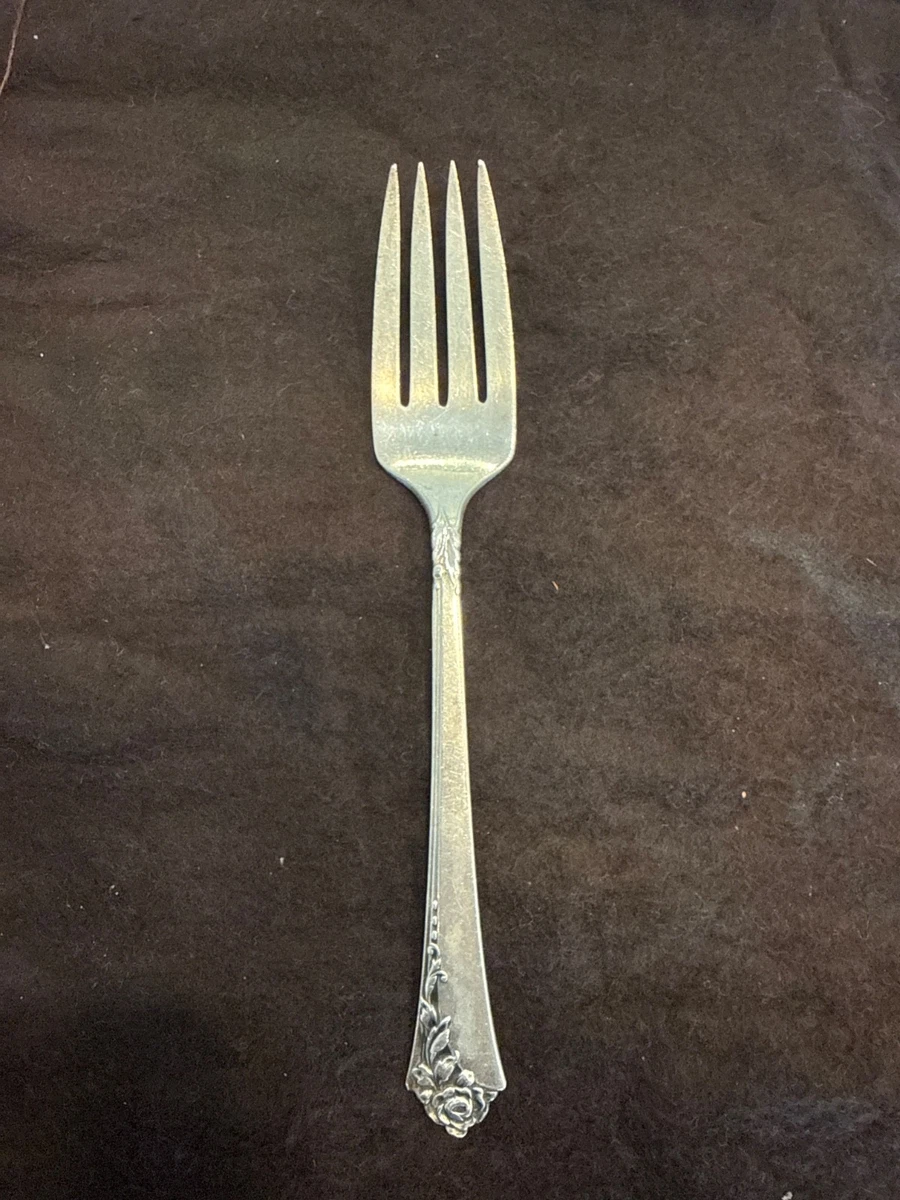 Damask Rose Fork Antique US Sterling Silver for sale | eBay