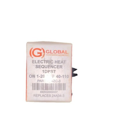 Electric Heat Sequencer| Single Stock| New| Part#1DPST
