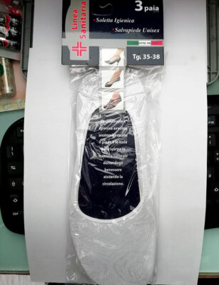 Paia di Calze uomo Dac salva piede soletta in cotone Sanitario art  Soletta 300