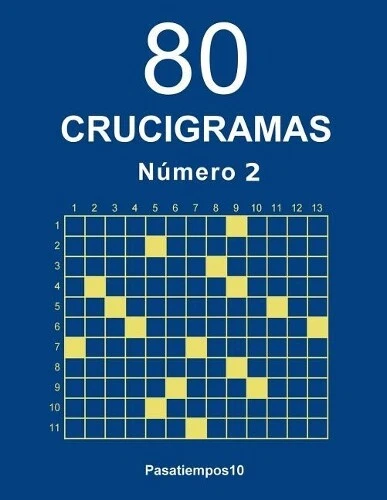 Pasatiempos10 80 Crucigramas - N. 2 (Paperback) - Picture 1 of 1