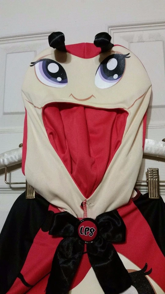 ADORABLE LITTLEST PETSHOP LADYBUG HALLOWEEN COSTUME GIRLS 4-6X - Image 2 of 4