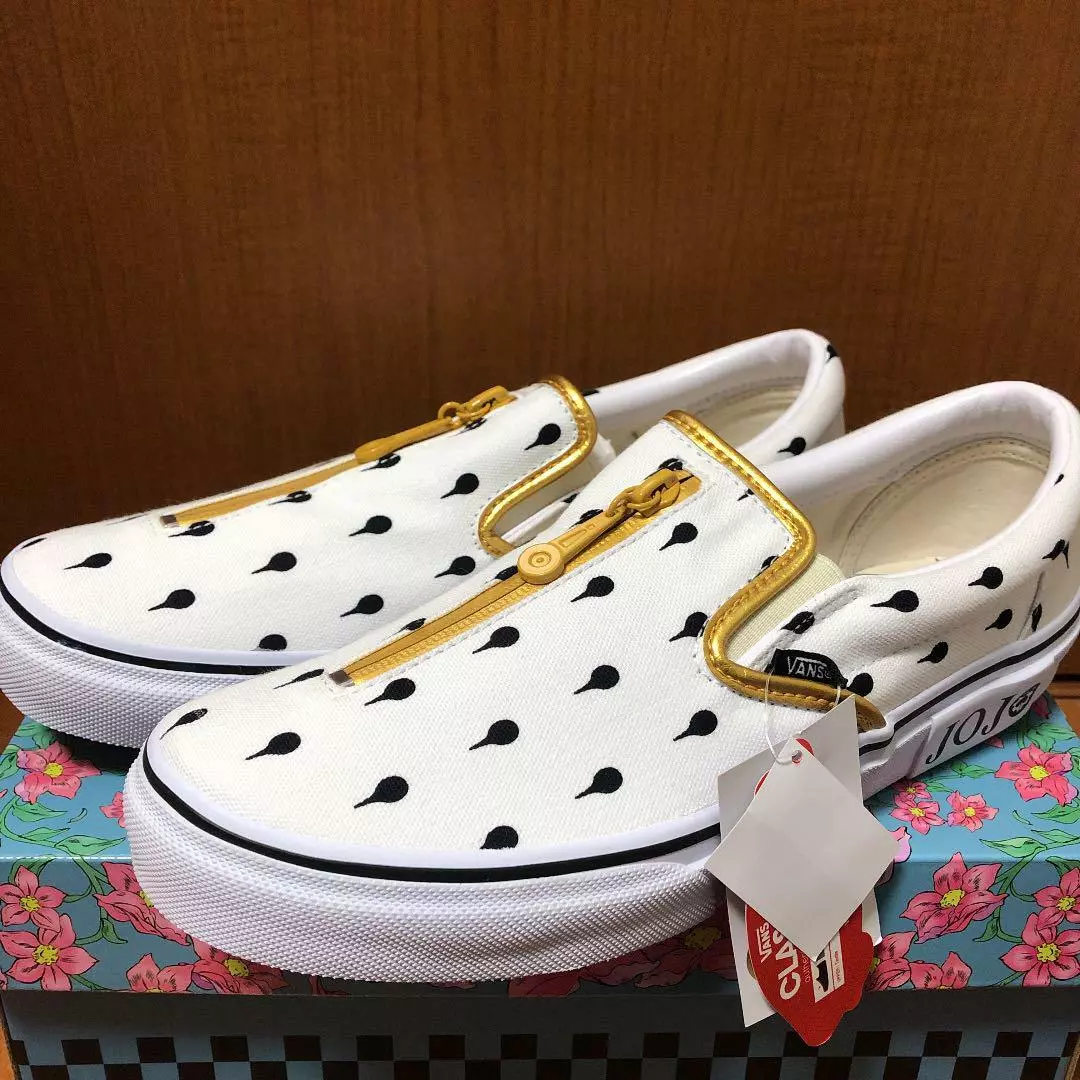 Jojo s Bizarre Adventure Golden Wind VANS Limited Original Box 26cm US8