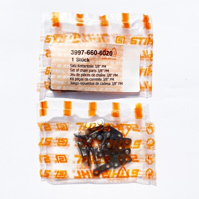 2X Stihl OEM chain parts 3/8 2X Stihl OEM chain parts 3/8