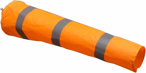 Crocsee Airport Windsock Outdoor Hanging Heavy Duty Orange Rip-Stop Wind Sock Wi - Picture 1 of 2