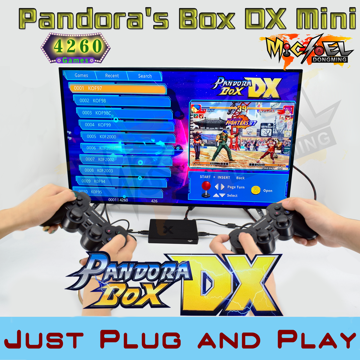 4260 Games 720P Pandora's Box DX Mini Arcade with Wired