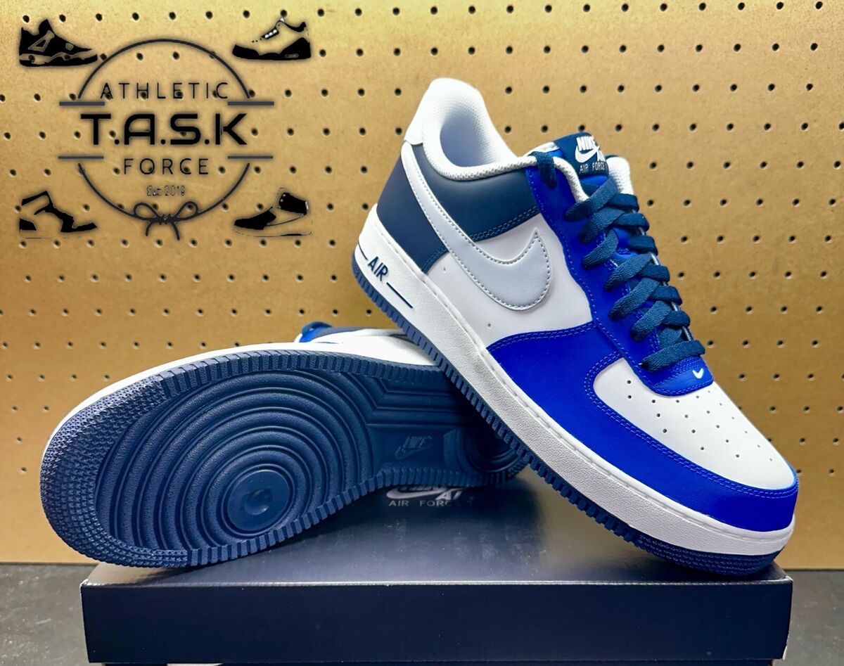 NEW Nike Air Force 1 '07 LV8 White Game Royal Blue FQ8825 NEW Nike Air Force 1 '07 LV8 White Game Royal Blue FQ8825