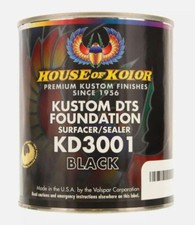 House Of Kolor Kd3001 Quart Black Color Dts Surfacer Sealer House Of Kolor Kd3001 Quart Black Color Dts Surfacer Sealer