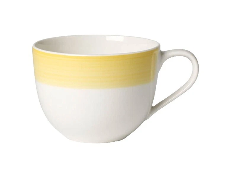 Tazas y Platillos Porcelana Blanco Geométrico