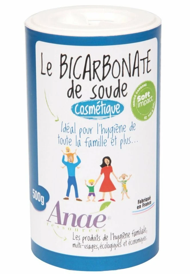 Ecodis - Bicarbonate de soude 500g COSMETIQUE