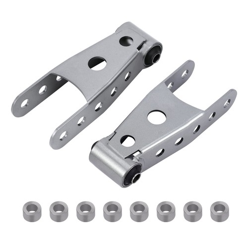 Rear 2"-3" Lowering Drop Shackles Kit fit for Chevy Silverado 1500 LS Crew Cab - Picture 2 of 12